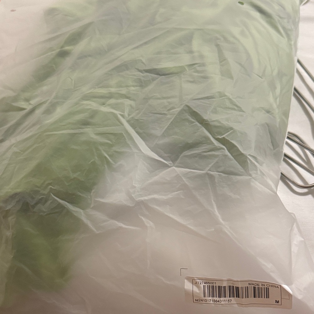 SHEIN Green One-Shoulder Long Sleeve Dress - Picture 2 of 5